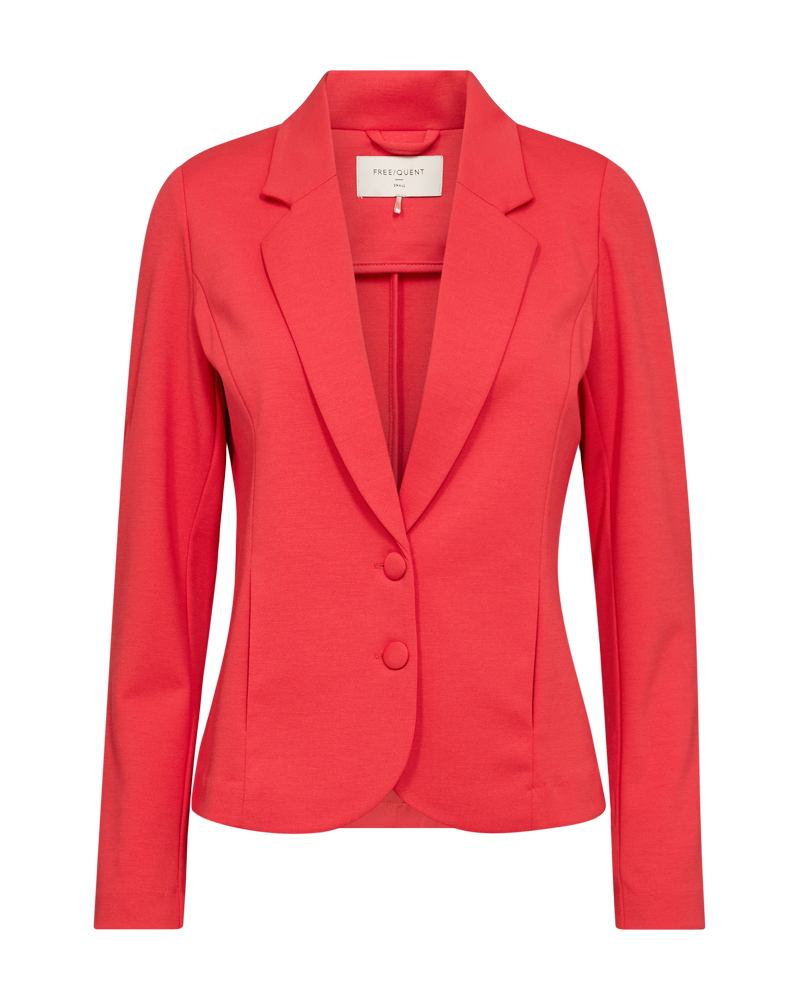 FQNANNI – FIGURBETONTER BLAZER - ROT