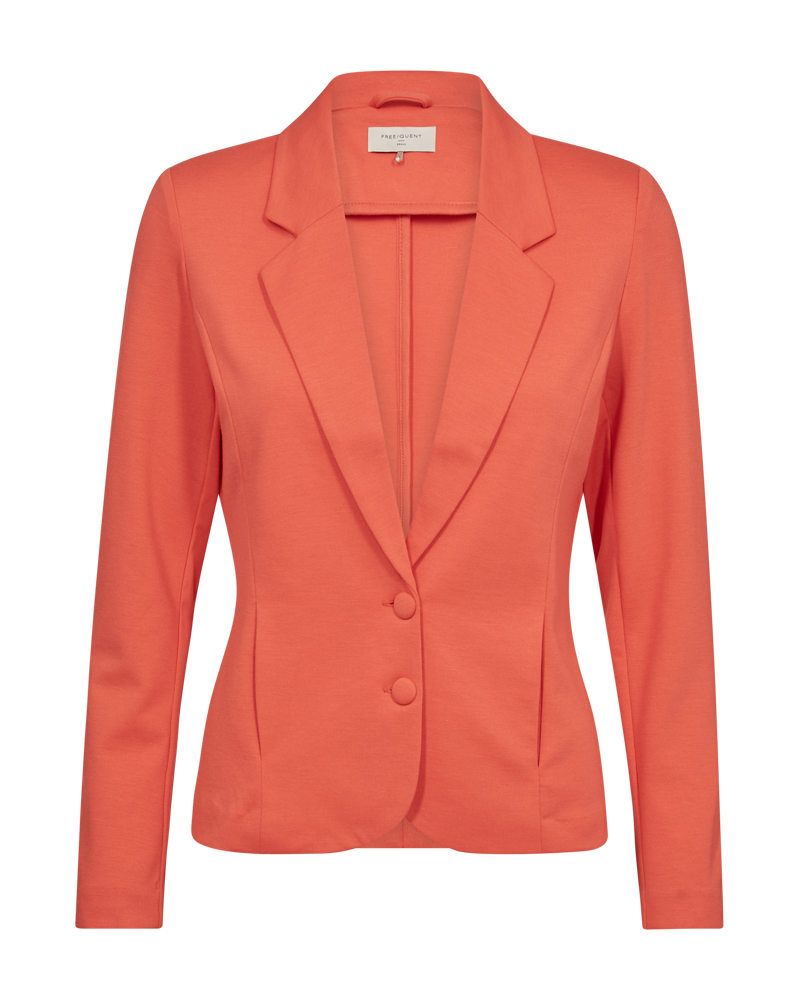 FQNANNI - FIGURBETONTER BLAZER - ORANGE