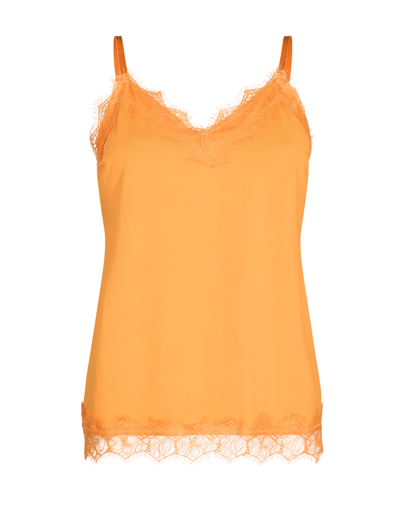 FQBICCO - SPITZENTOP - ORANGE