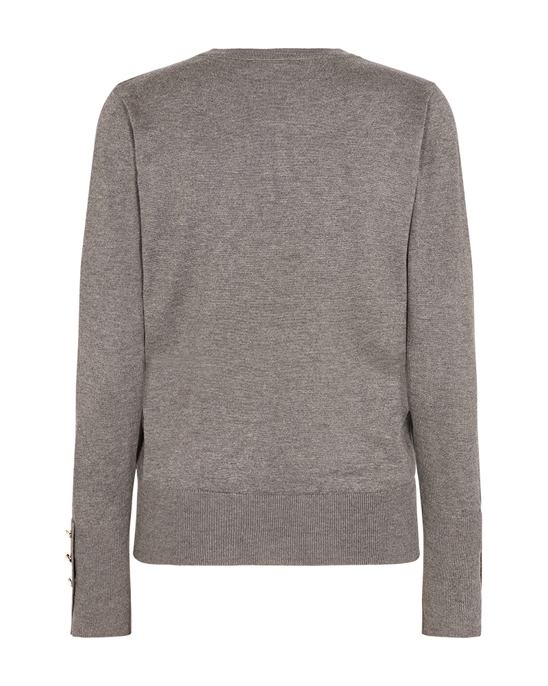 FQKATIE - PULLOVER - GRAU