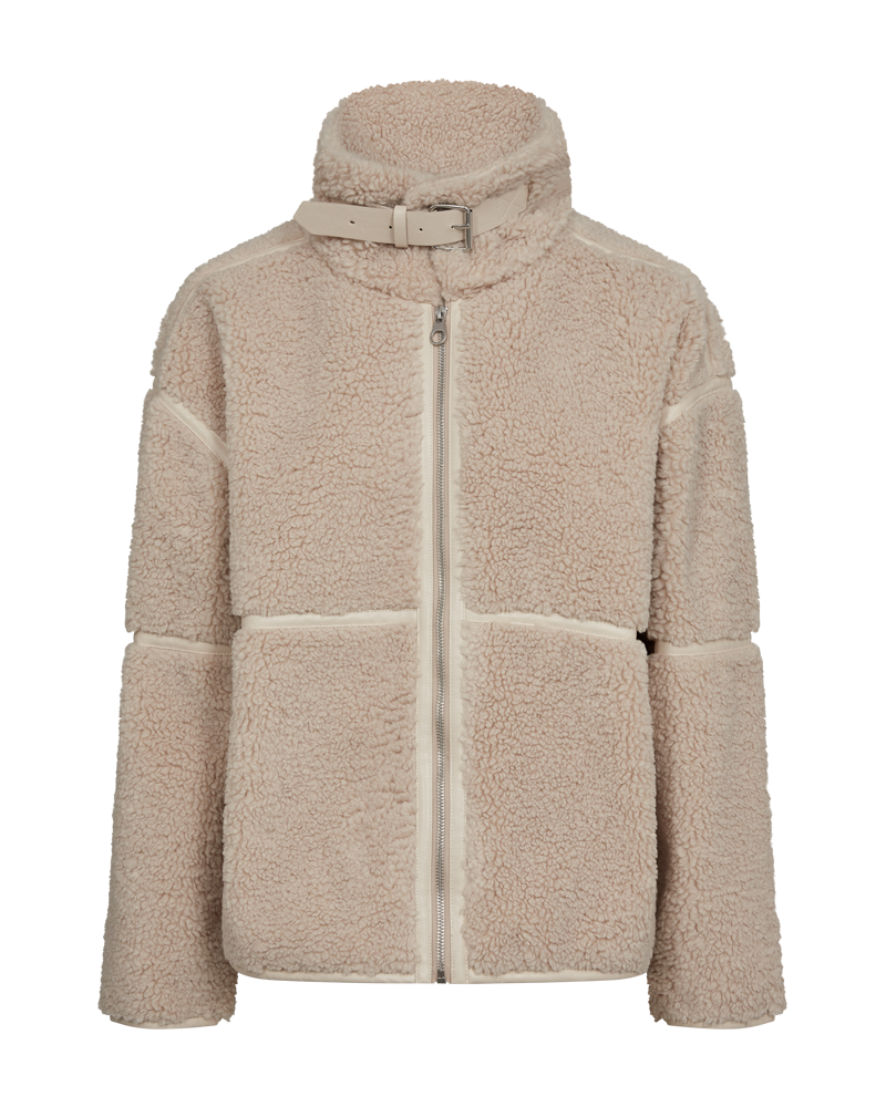 FQLAMBY - TEDDYJACKE - BEIGE