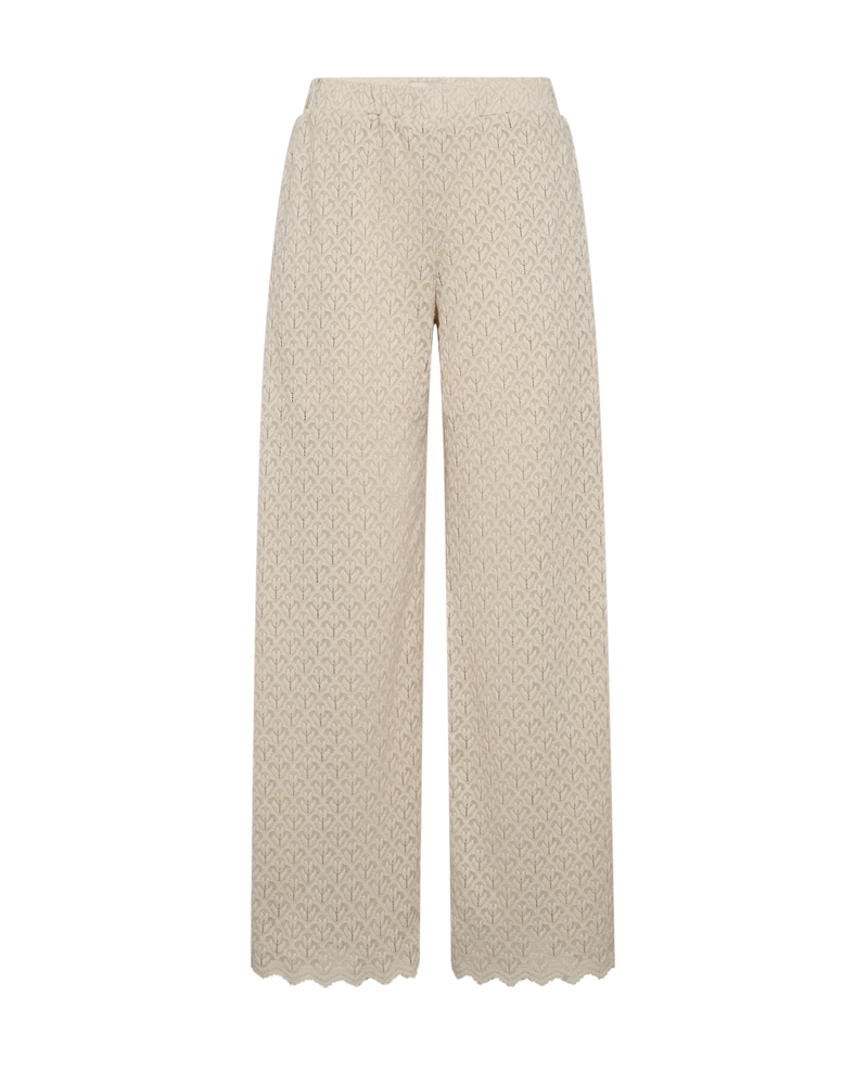 FQRIGGA - HOSE MIT SPITZE - BEIGE